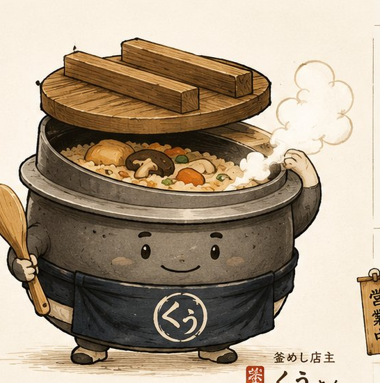 食堂くうのキャラクター